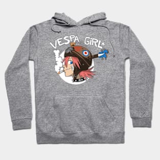 Vespa Girl V2 Hoodie